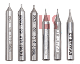 RAISE超硬合金渦巻き型カッター＆プローブ6本組（0.9-1.0-1.2ｍｍ）